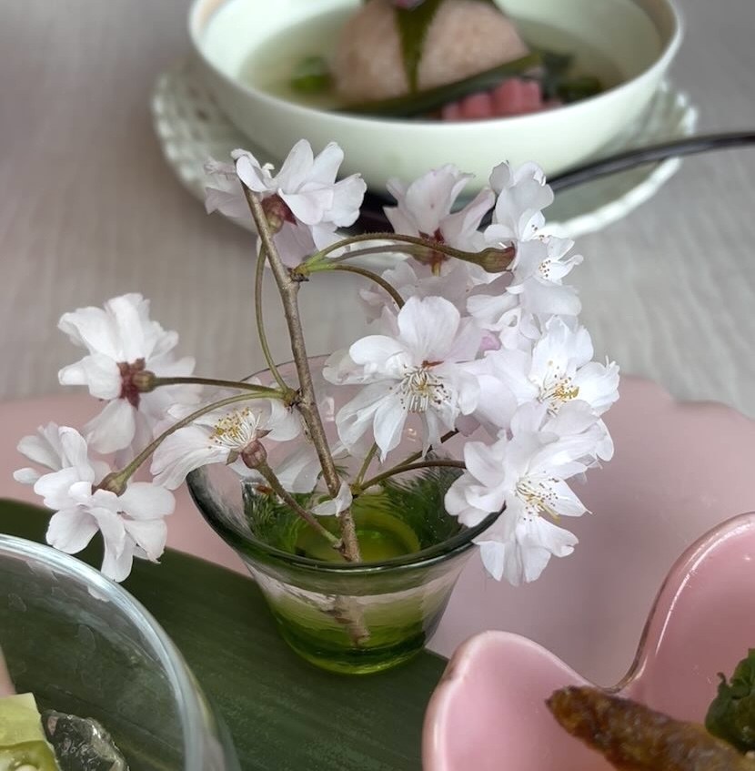 さくら亭 豊龍閣(豊田市) 前菜の桜