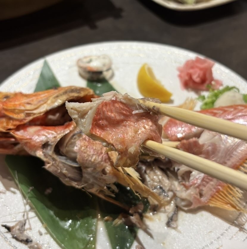 原始焼き酒場 火の丸（豊田市）　金目鯛の原始焼き