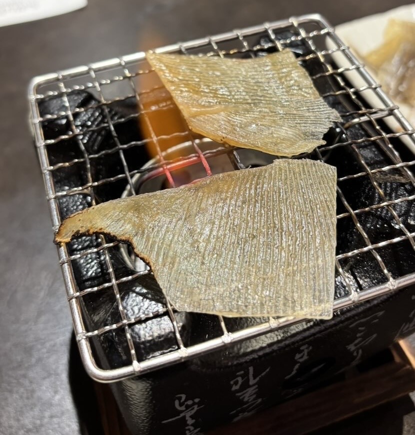 原始焼き酒場 火の丸（豊田市）　エイヒレ