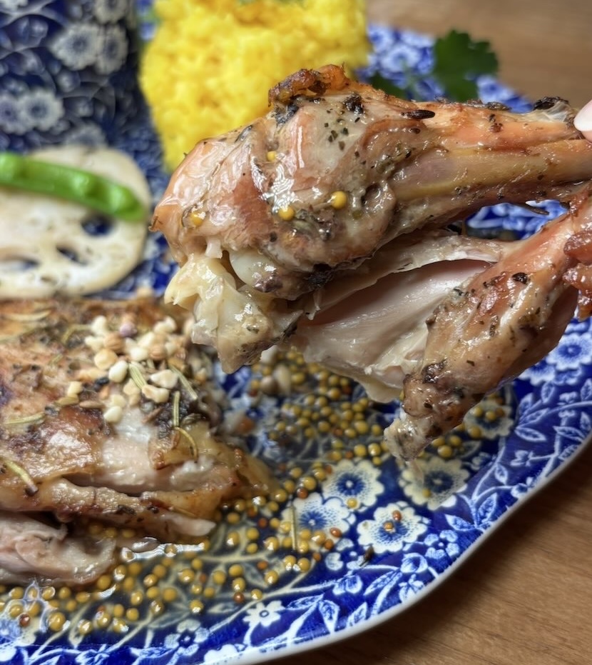 Halleloo Garden（みよし市）　ハレルゥチキンコンフィ