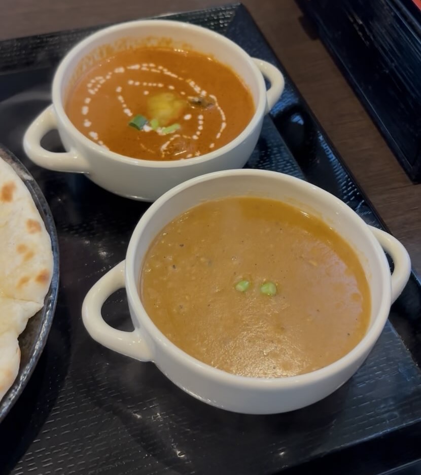 アワンキッチン（豊田市）　2種のカレー