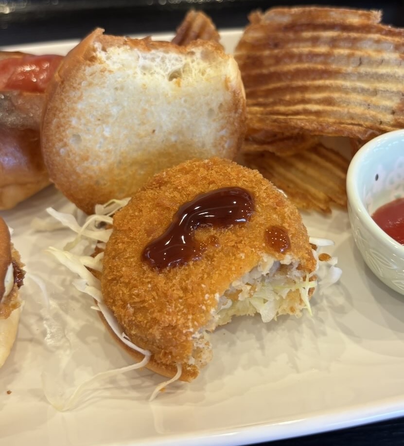 かつさと 豊田宮町店　メンチカツサンド