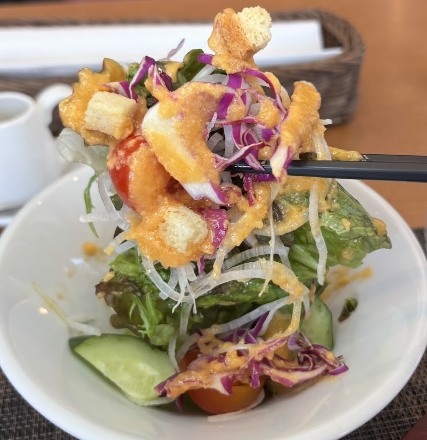 洋食やすひろ(豊田市) サラダ