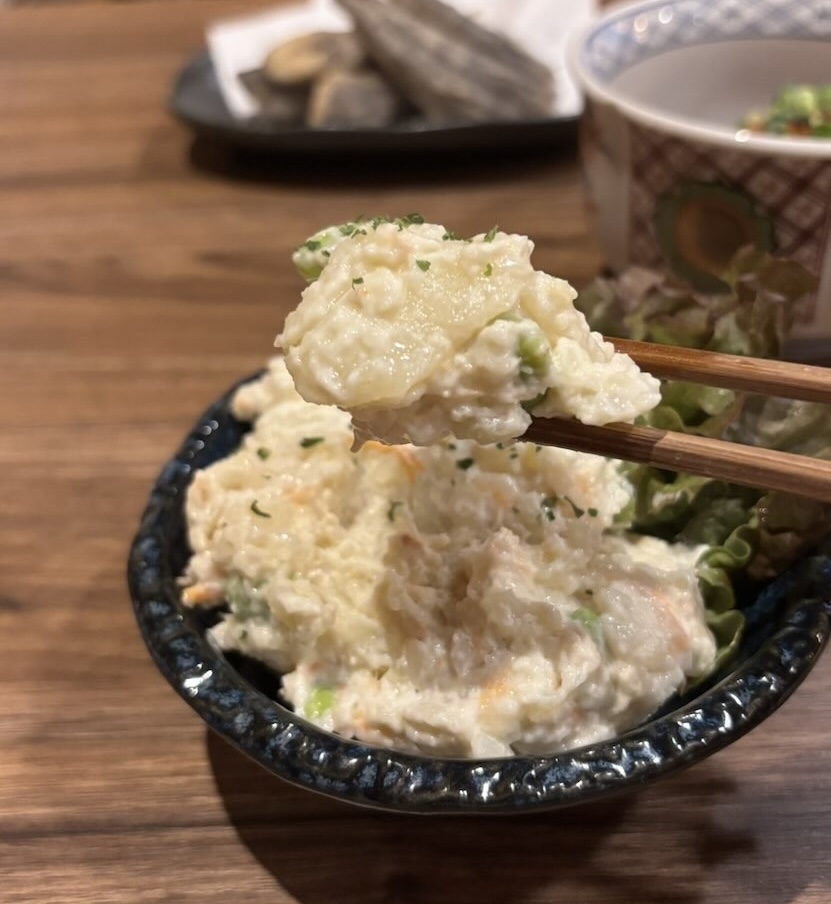 居酒屋 吉喜（豊田市）　ポテトサラダ