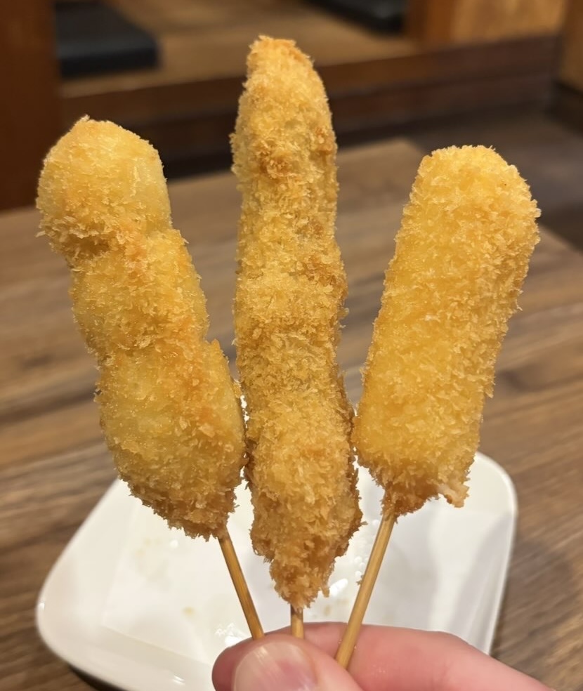 居酒屋 吉喜（豊田市）　串揚げ