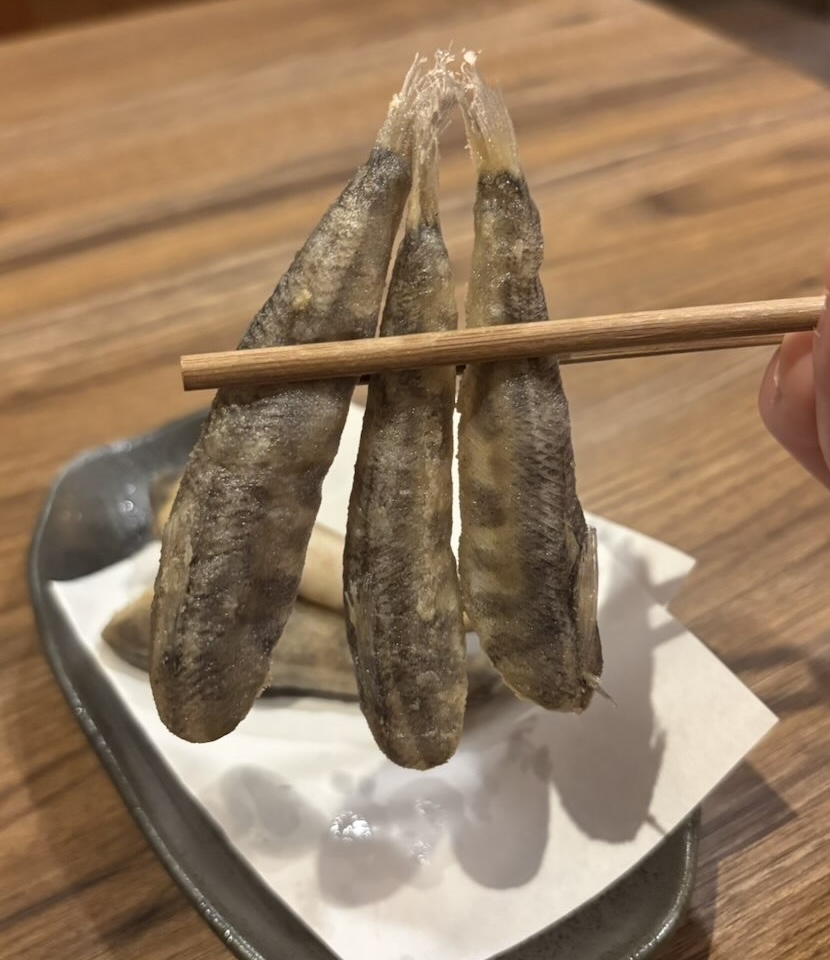 居酒屋 吉喜（豊田市）　メヒカリの唐揚げ
