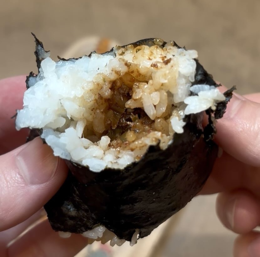 おにぎり屋大収穫 豊田店　おにぎり肉味噌