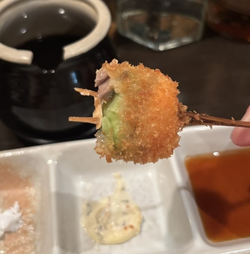 BEAT（豊田市駅）　サーモンアボカド串