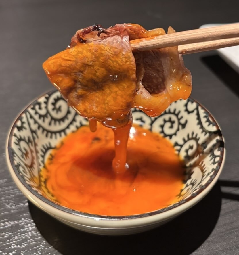 ごはん泥棒 焼肉とハンバーグ（豊田市）　月見焼きすき
