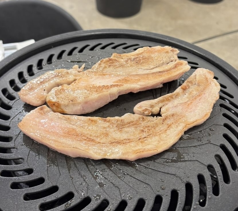 ビアガーデン おいでんテラス　豊田市駅　サムギョプサル
