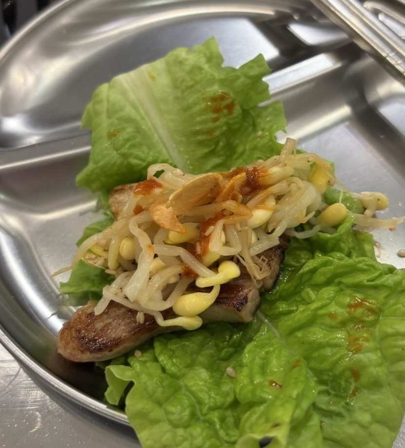 ビアガーデン おいでんテラス　豊田市駅　サムギョプサル