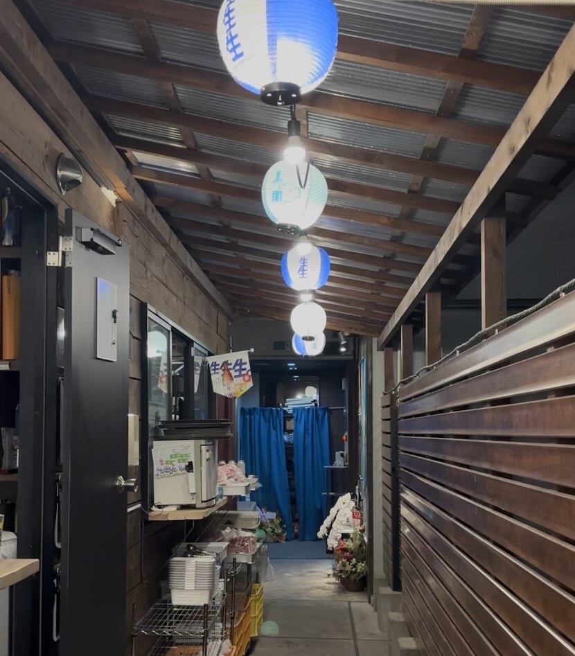 ビアガーデン おいでんテラス　豊田市駅 店内風景