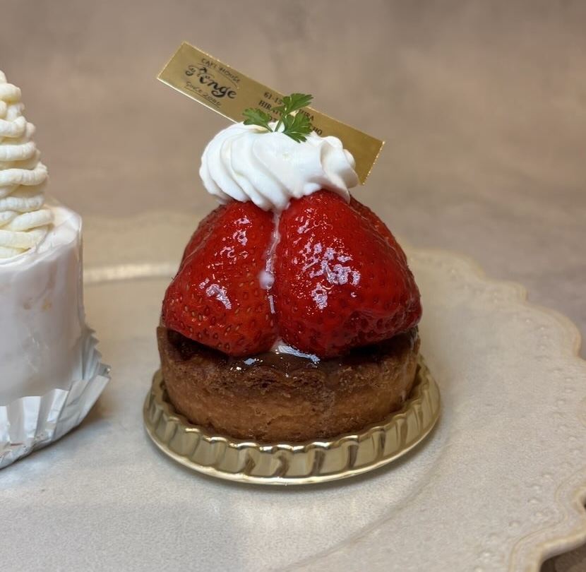 ケーキハウス アンジュ（Ange)平戸橋店　あまおうのタルト