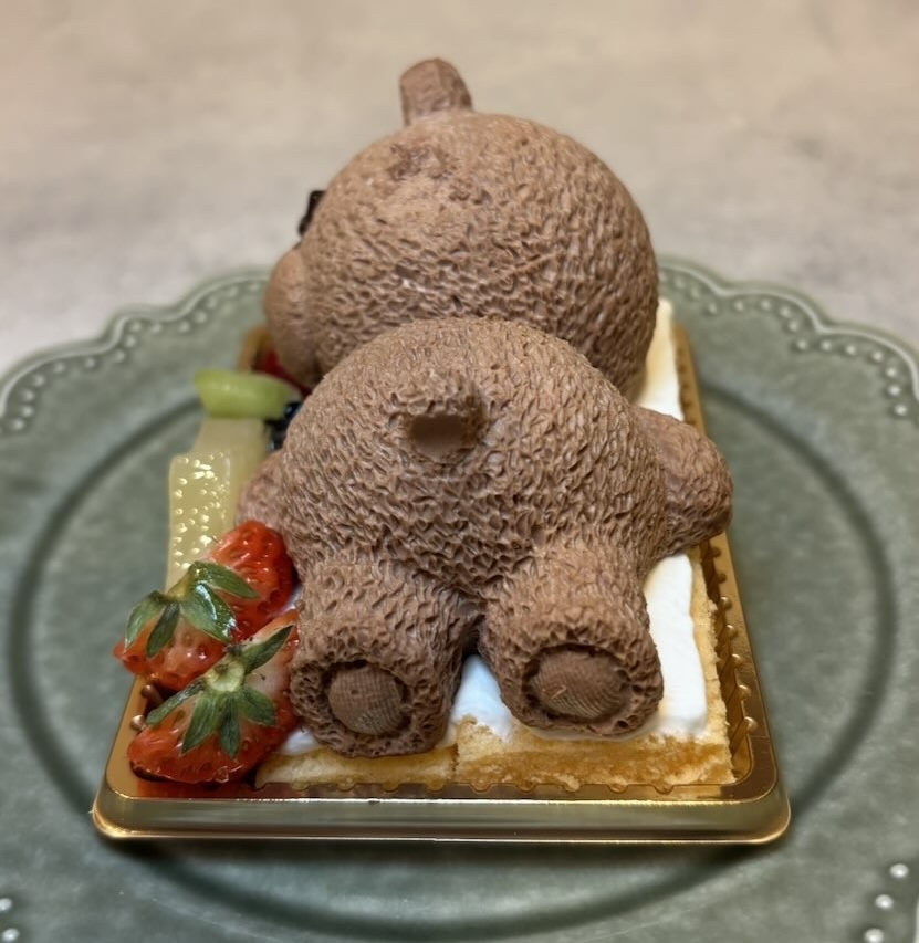 ケーキハウス アンジュ（Ange)平戸橋店　スリーピングベア