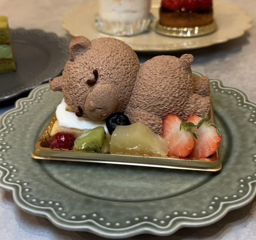 ケーキハウス アンジュ（Ange)平戸橋店　スリーピングベア