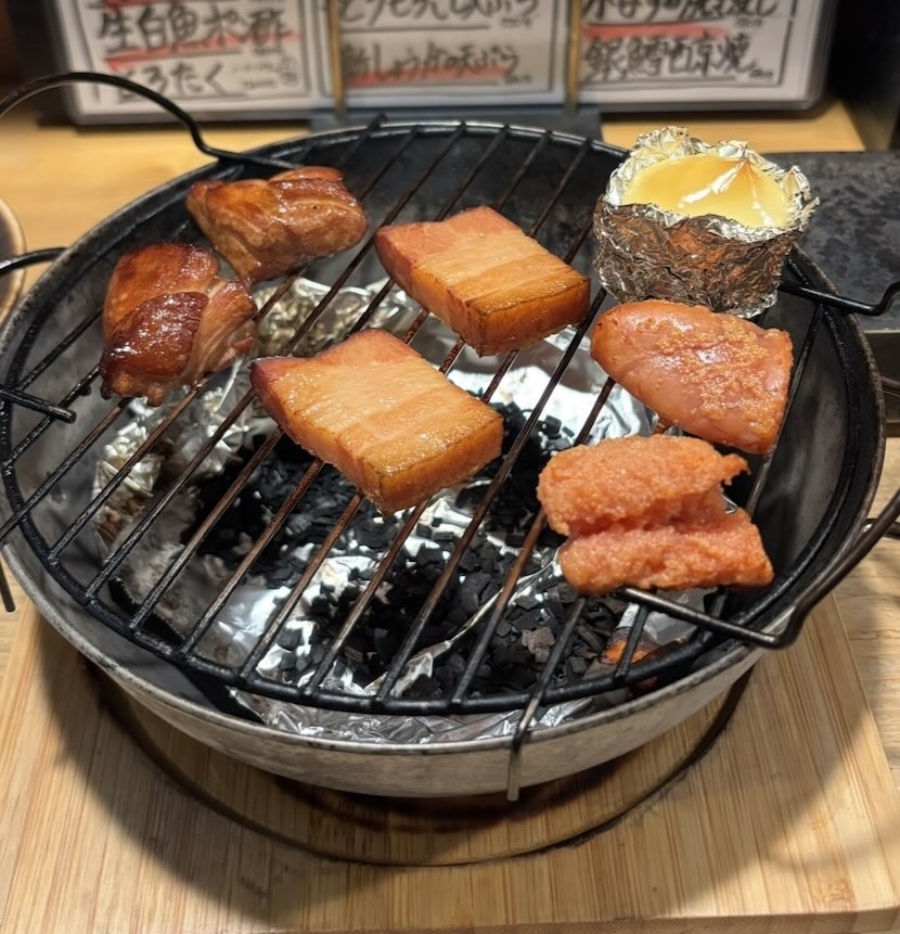 居酒屋いまい（豊田市）　燻製の盛合せ