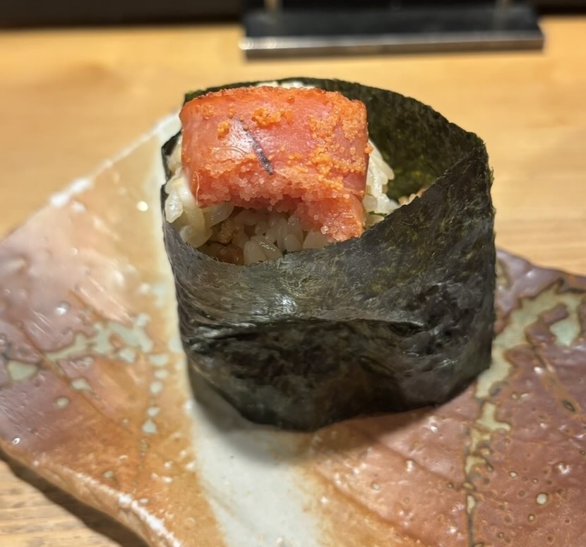 居酒屋いまい（豊田市）　天かすおにぎり