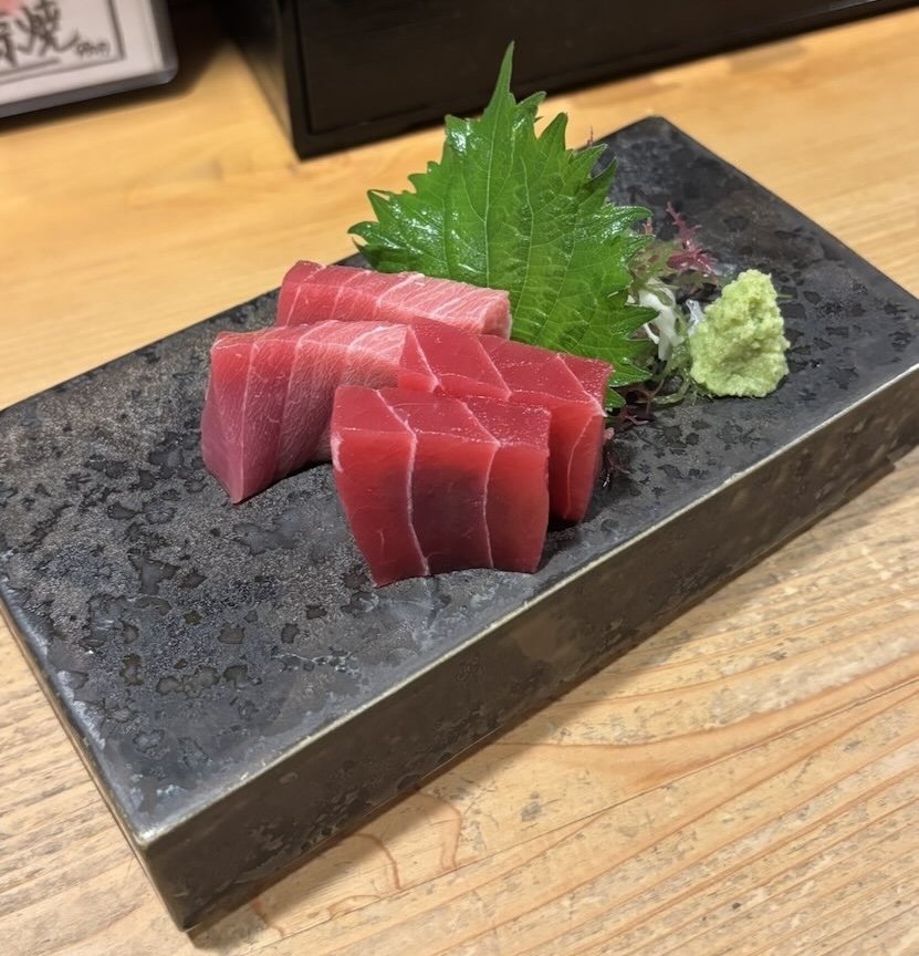 居酒屋いまい（豊田市）　生本マグロ