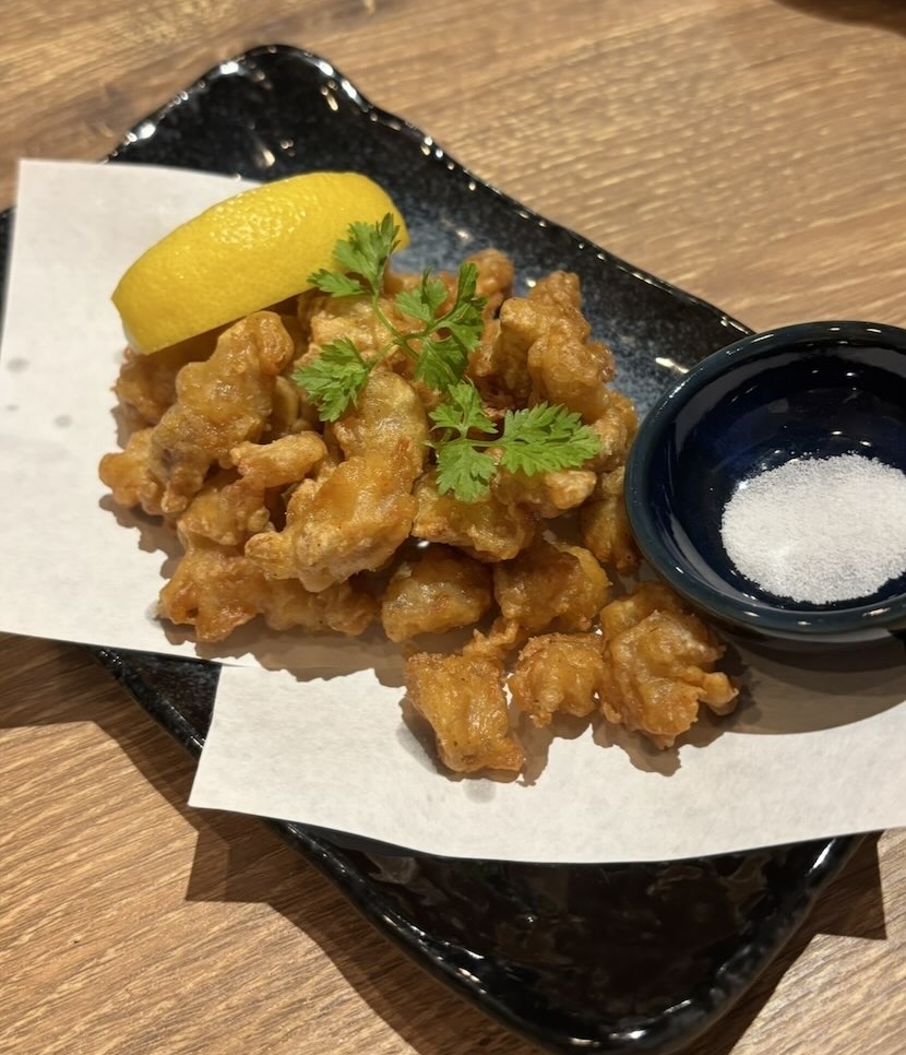 もつ鍋 岳（豊田市）　鶏のなんこつ唐揚げ