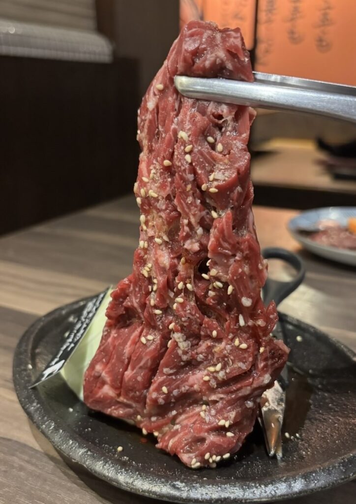 牛ざんまい 豊田元宮店　厚切りハラミステーキ