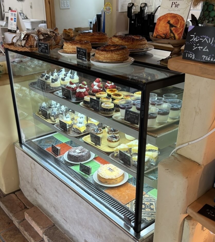 ブルーベリーのこみちのケーキ屋さん マコのお店　ケーキメニュー
