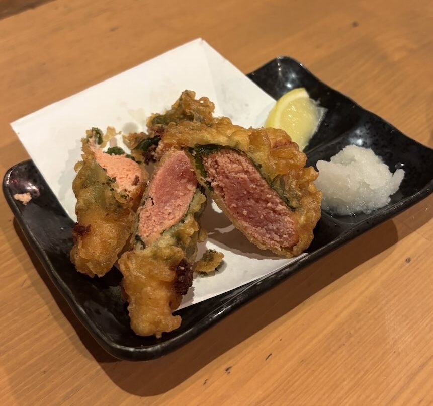 炭火屋ちゃこる 豊田市駅店 明太子天ぷら