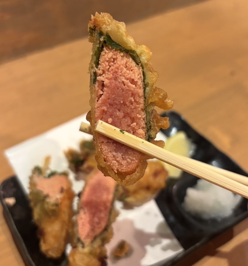 炭火屋ちゃこる 豊田市駅店 明太子天ぷら