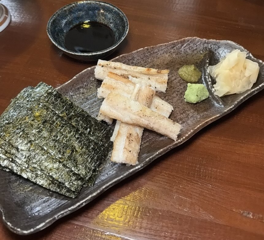 なごみ和屋(豊田市駅) 穴子のガリ巻き