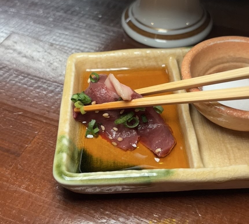 なごみ和屋(豊田市駅) 馬ハツ刺し