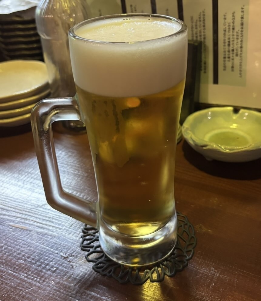 なごみ和屋(豊田市駅) ビール