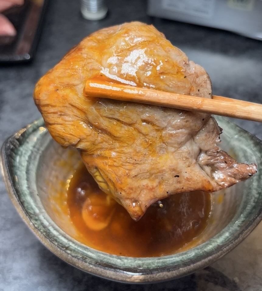 焼肉ホルモンいち安(豊田市) ロース焼きすき
