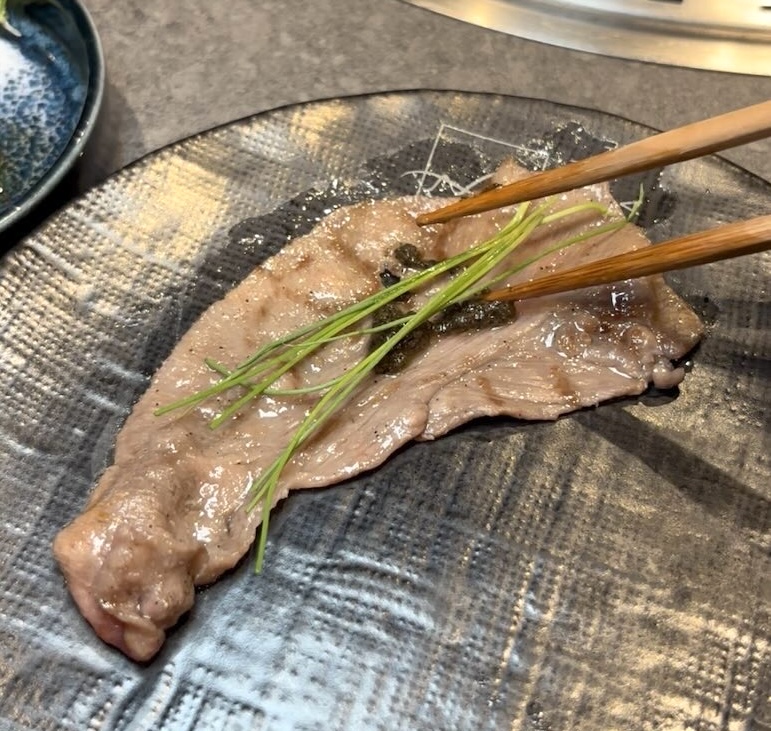 和牛焼肉わ（岡崎市）　特上牛タン