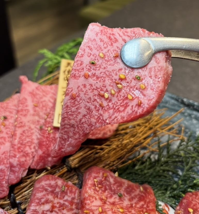 和牛焼肉わ（岡崎市）　天使の上カルビ