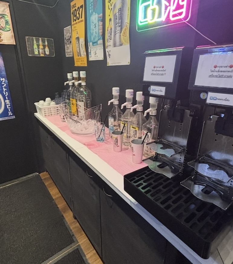 Thai Mookata by Kyu(タイムーガタバイキュー)豊田市駅 飲み放題コーナー