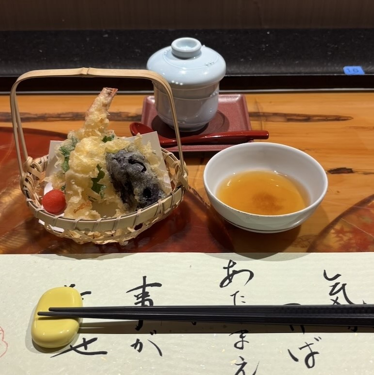 だる磨きらら亭(豊田市) 天ぷらと茶碗蒸し