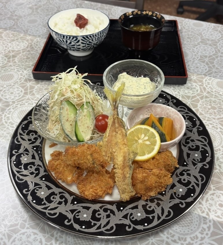 松寿司本店(豊田市) 究極のアジフライ御膳