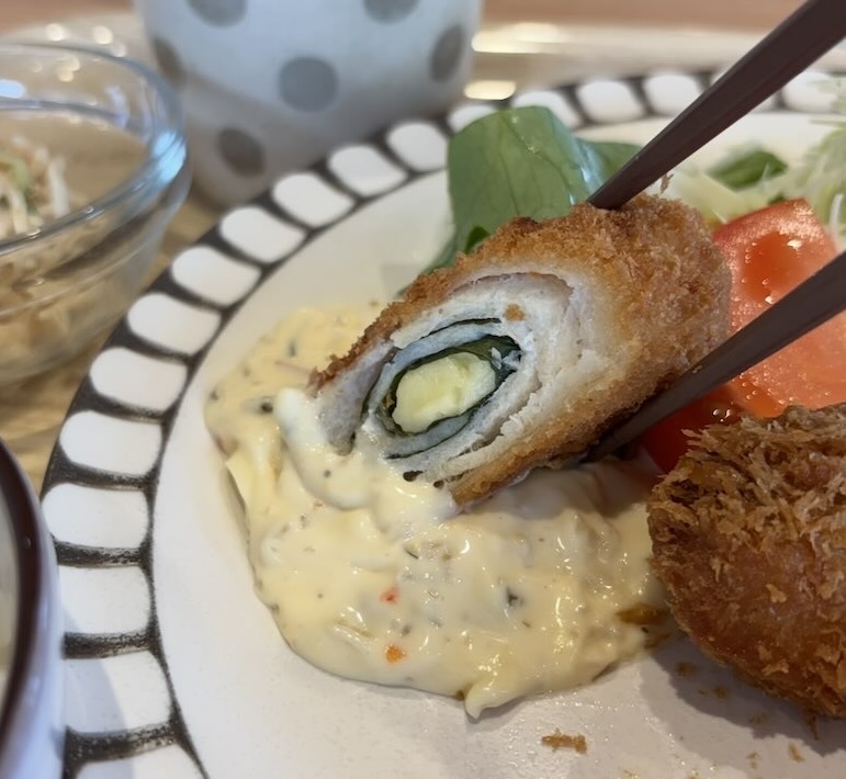 cafe Mikke(豊田市) ささみチーズフライ