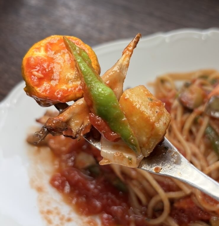 inohana(いのはな)豊田市 サーモントマトパスタ