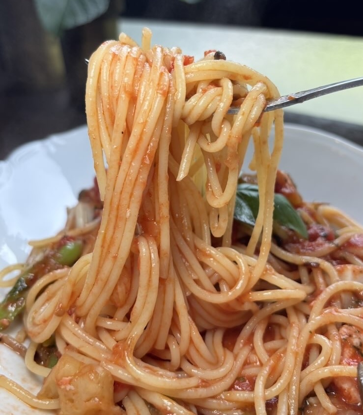 inohana(いのはな)豊田市 サーモントマトパスタ