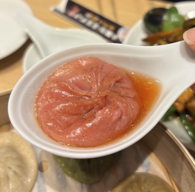 籠香（豊田市） 小籠包の汁