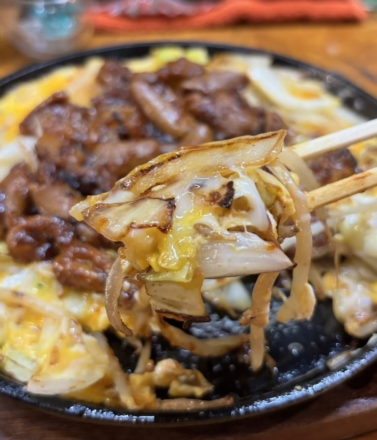侘寂亭(わびさびてい)豊田市 味付き鉄板ホルモン焼き