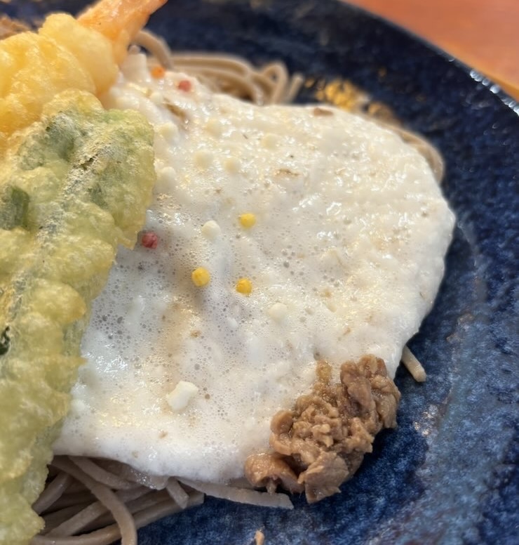 蕎麦翁 百才笑（豊田市）　自然薯