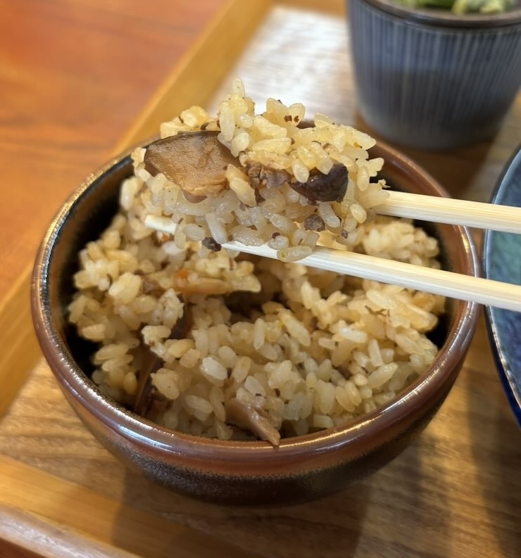 蕎麦翁 百才笑（豊田市）　とり飯