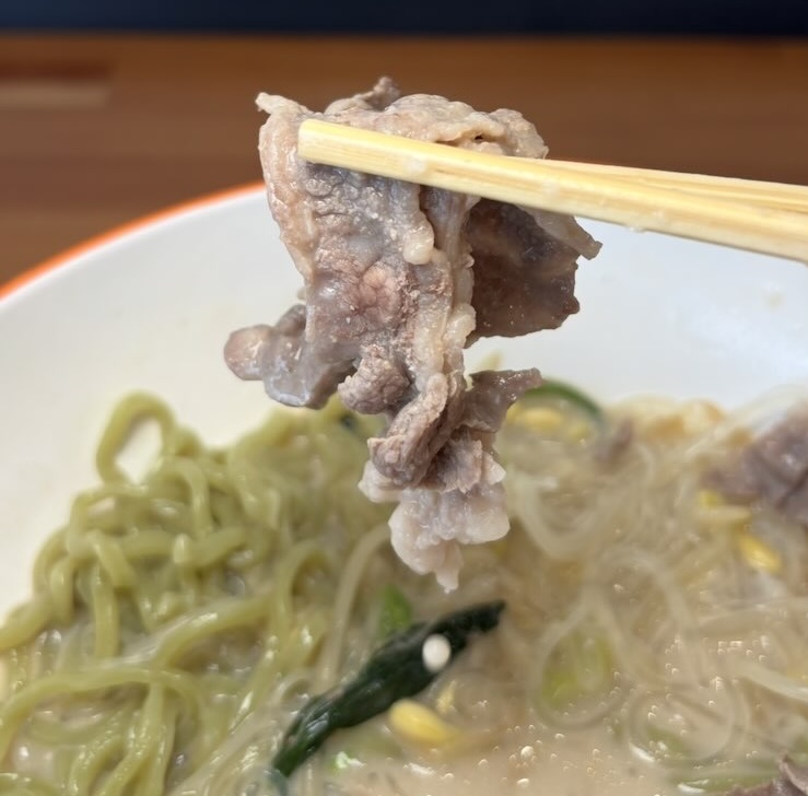 ふうみ屋麻辣湯 豊田市T-face 麻辣湯の牛肉