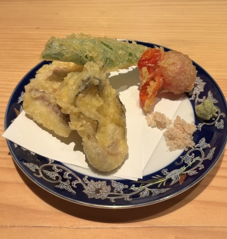 かき小屋厚岸水産 元城店　牡蛎の天ぷら