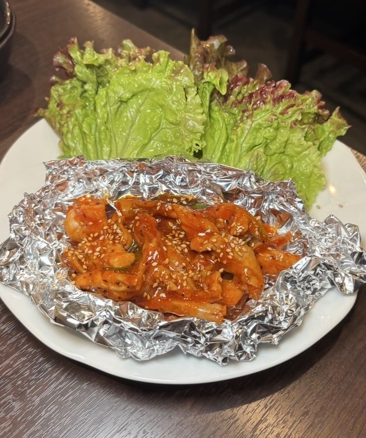 韓国料理 釜山（豊田市）　せせり炒め