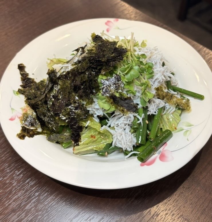 韓国料理 釜山（豊田市）　チョレギサラダ