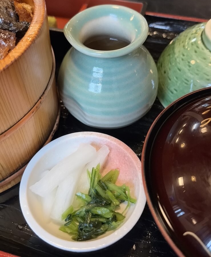 うな房(豊田市) 出汁と漬物