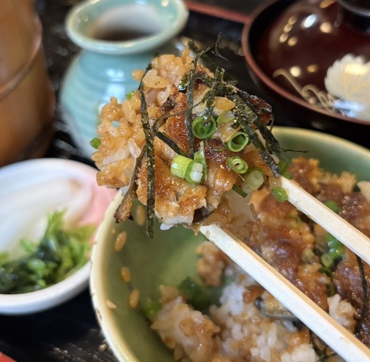 うな房(豊田市) 鰻まぶしと薬味