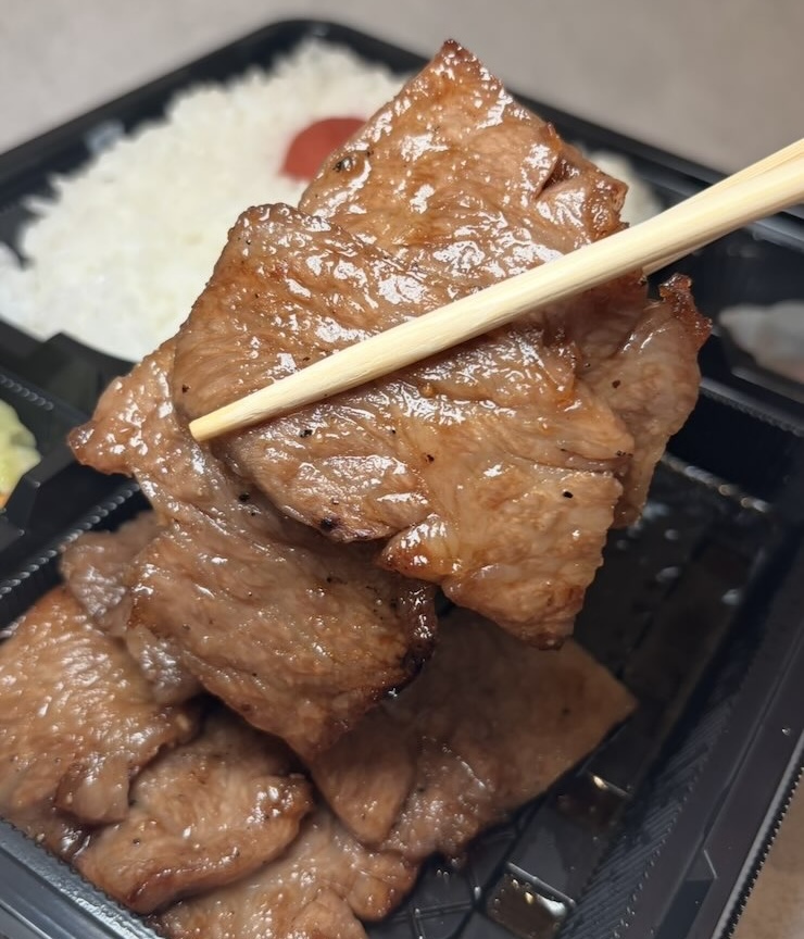 キズナ亭(豊田市) 牛カルビ弁当大盛